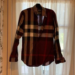 Men’s Burberry button down
